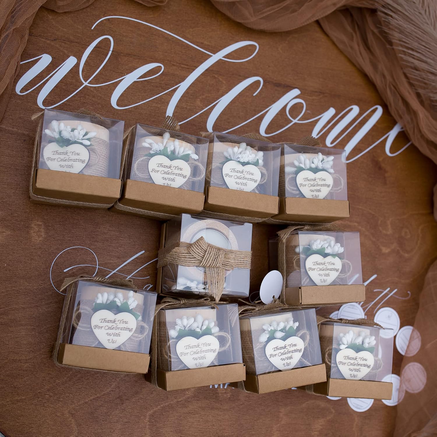 Wooden Tealight Holders as Favors: Rustic Keepsakes That Earn Their Place on the Mantle